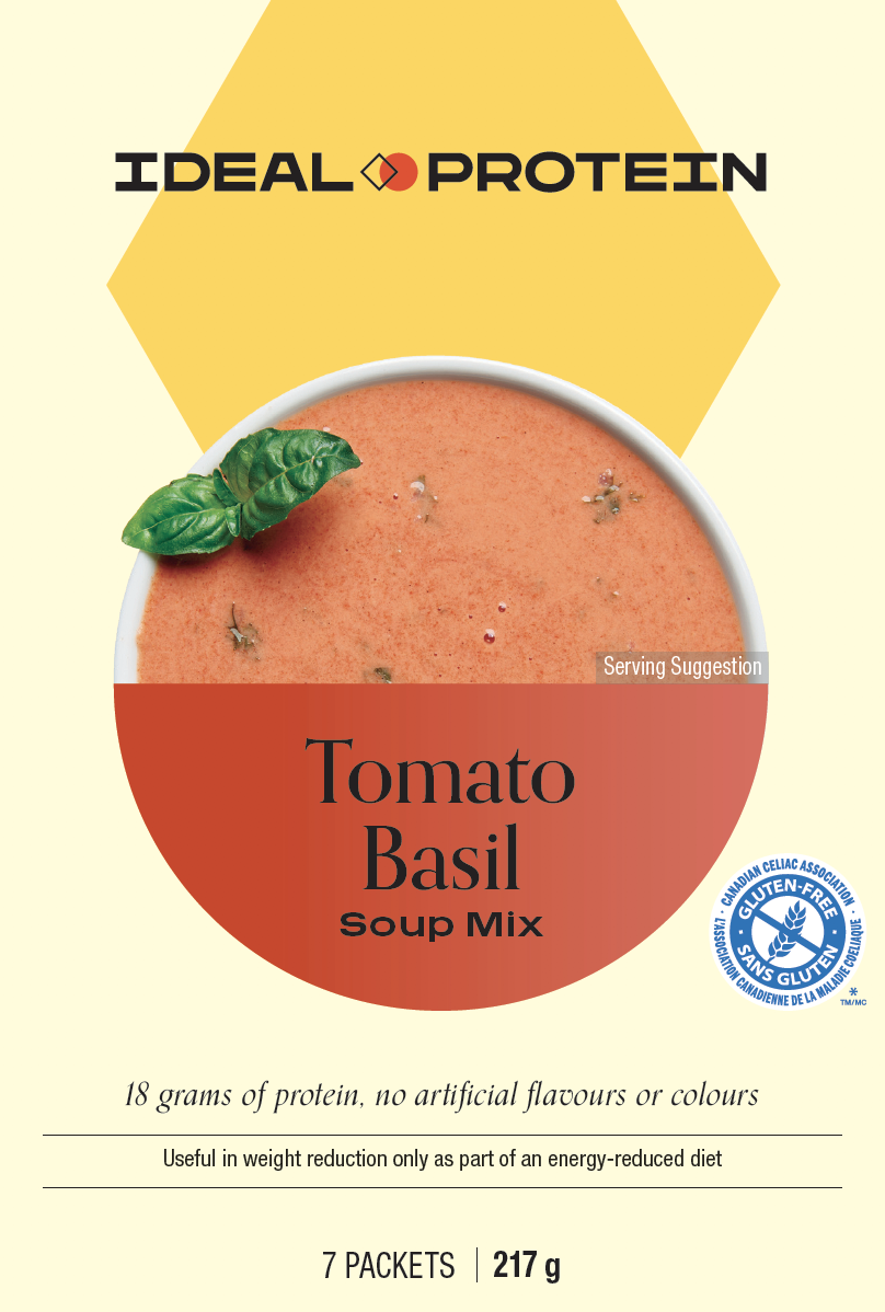 Ideal Protein Tomato Basil Soup Mix Box